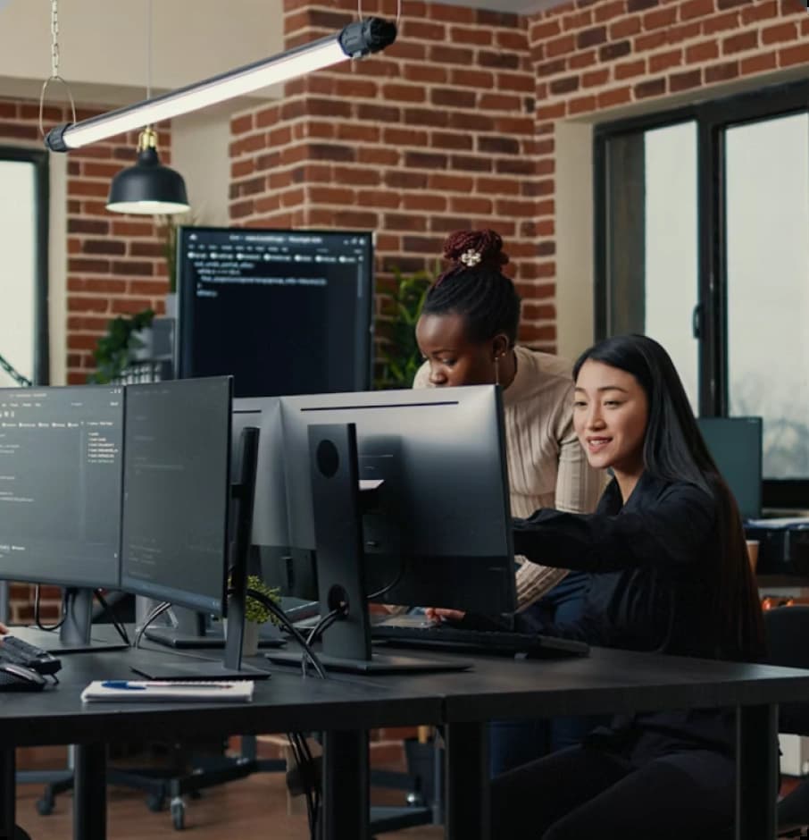Mobcoder AI team working together